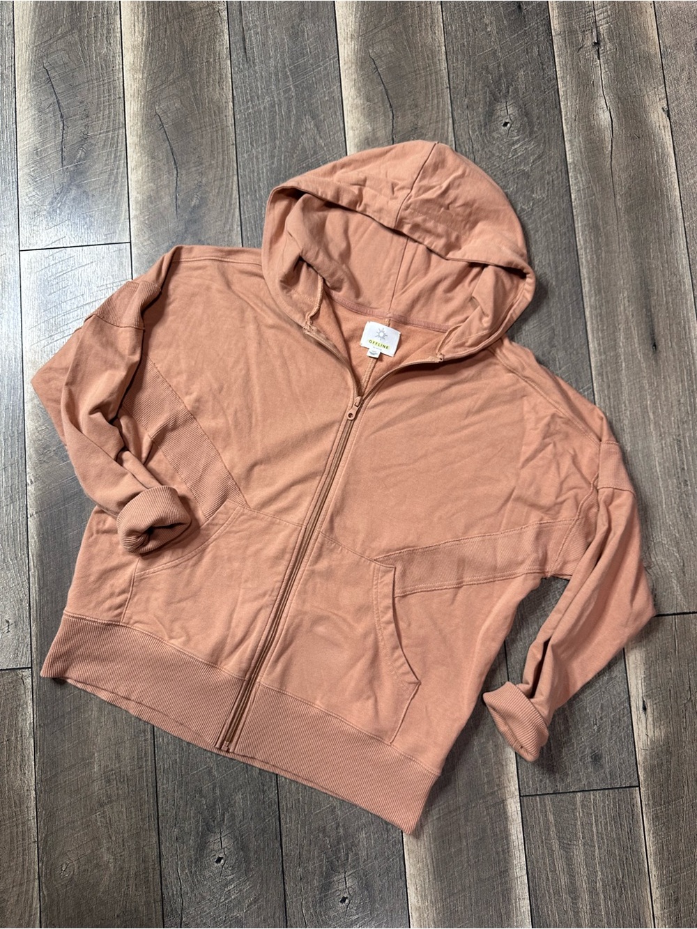 Offline by Aerie Oversized Full Zip Hoodie